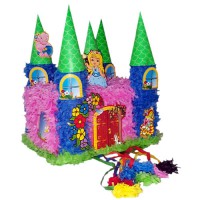 PIÑATA 3D MEDIANA CASTILLO PIÑATA 3D